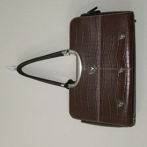 Leather heart Purse